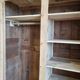 Restored late 19th-century pitch pine wardrobe