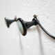 Vintage wall coat rack 3 hooks