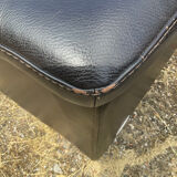 Incanto Italy modular corner sofa in brown leather