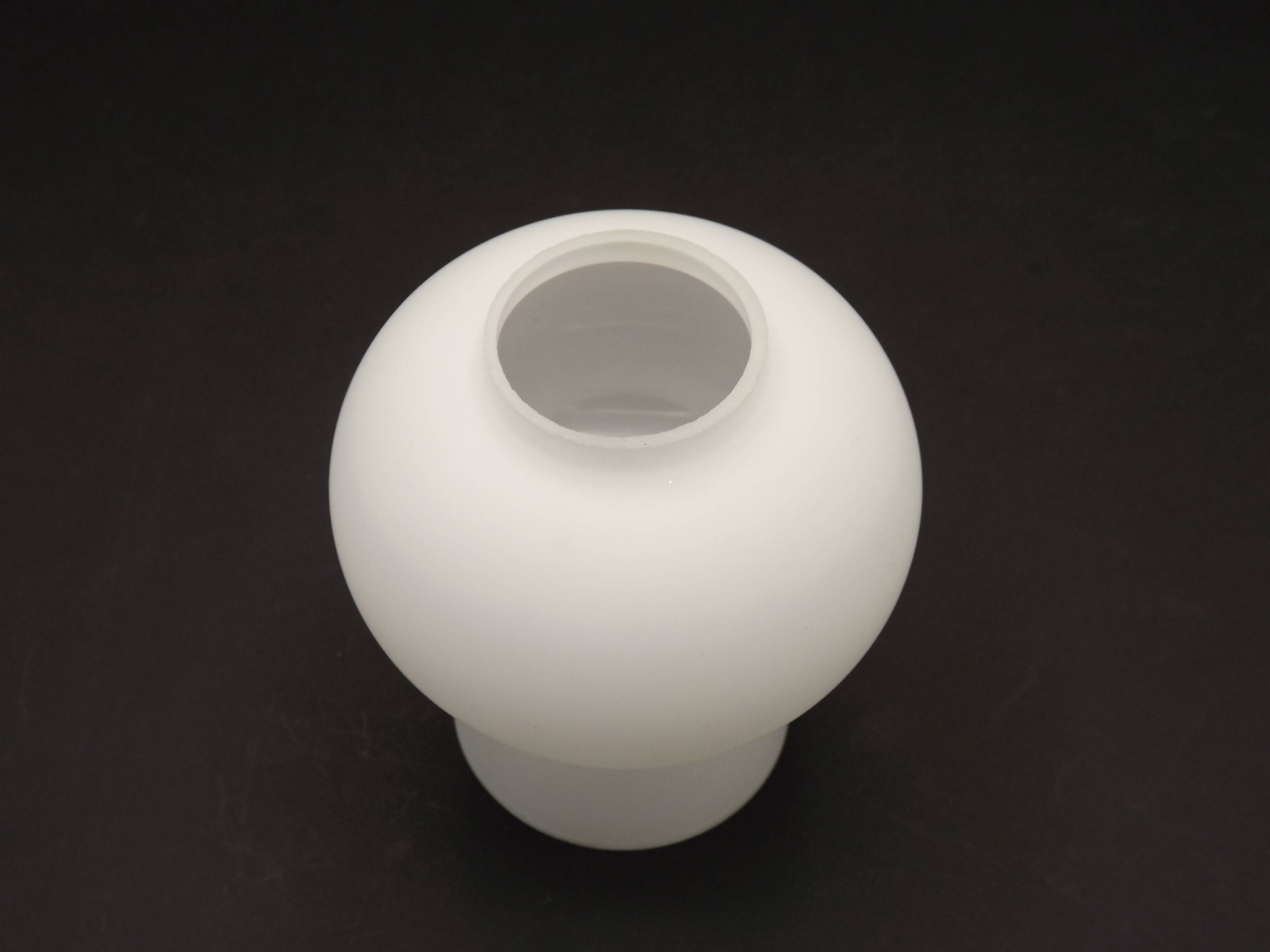 Opaque white glass lampshade