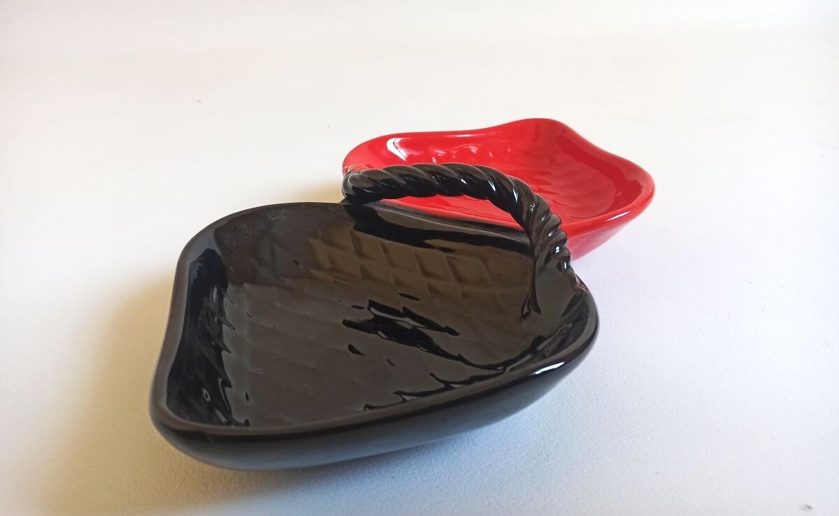 Double ceramic cup 50s