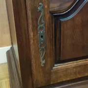 Solid oak furniture for hi-fi system, or other.