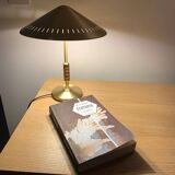 Governor 250 Brass Walnut Table Lamp