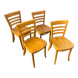 Suite of 4 Dutch bistro chairs