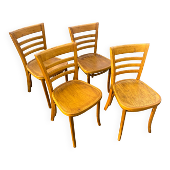 Suite de 4 chaises bistrot Hollandaises