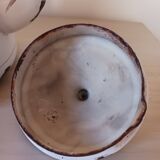 Antique enamelled kettle, Japy.