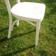 White bistro chair