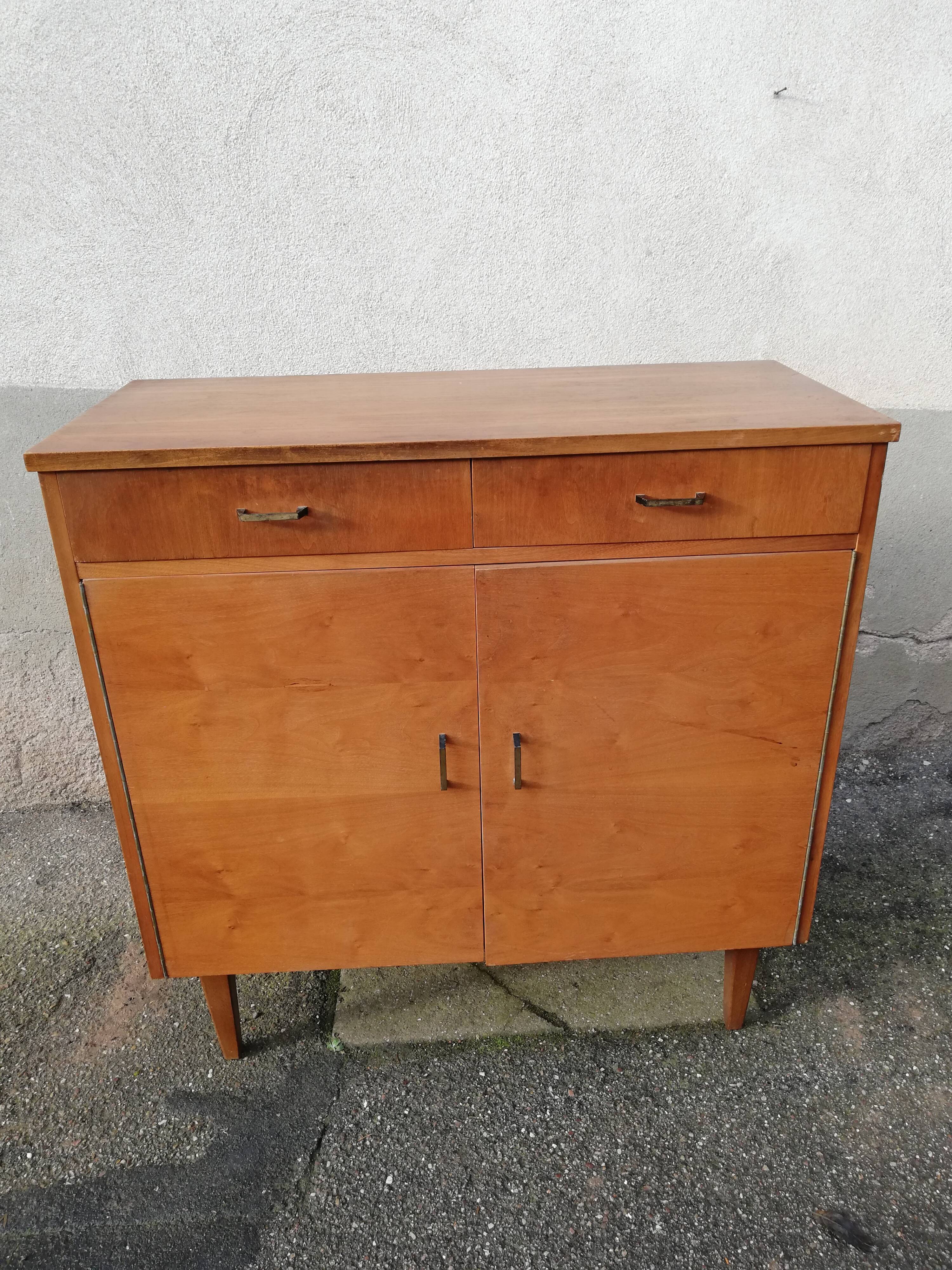 Vintage sideboard 2 doors 2 drawers