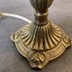 Vintage brass table lamp – 1950s – Rococo style base