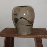 hand-painted ceramic vase