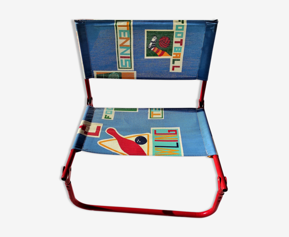 Chaise de plage pliante de tejido en coton