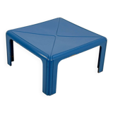Table basse bleue modèle 4894 par Gae Aulenti pour Kartell, 1970