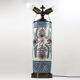 Mid-Century Ceramic Lamp by Marianne Johnson Hansen for Aluminia Faience