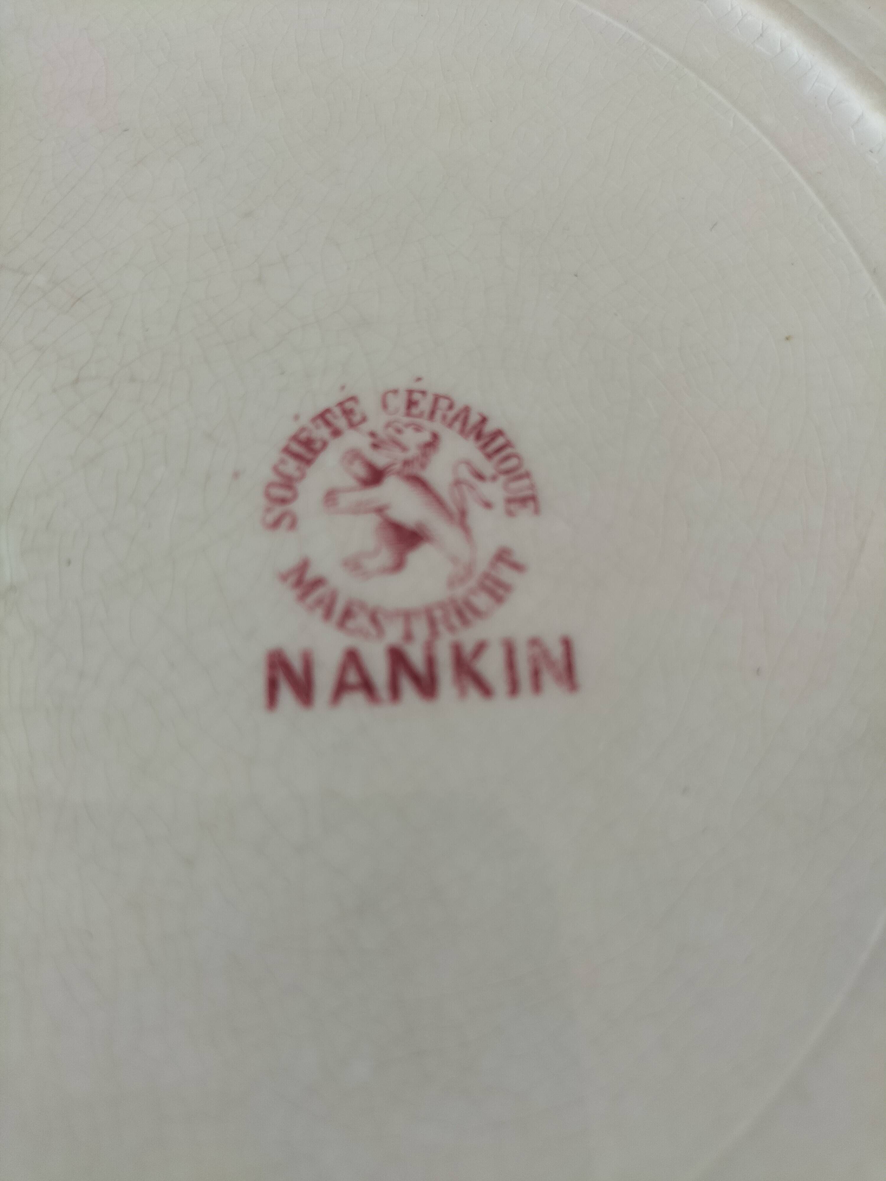 Vintage SCM Nankin pattern plate