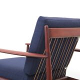 Pair of scandinavian teak armchairs model 118 by Grete Jalk