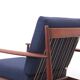 Paire de fauteuils scandinave en teck modele 118 par Grete Jalk