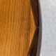 Baumann extendable dining room round table, France circa 1970.