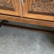 Large carved oak buffet in neo-Renaissance style, mid-20th century.