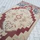 Vintage handmade Turkish rug 140x272 cm