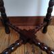 Table d'appoint, pieds bobine