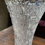Vintage Bohemian Crystal Vase