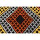 1970s Vintage Turkish Hand-Knotted Wool Cotton Yellow Area Rug 175x234