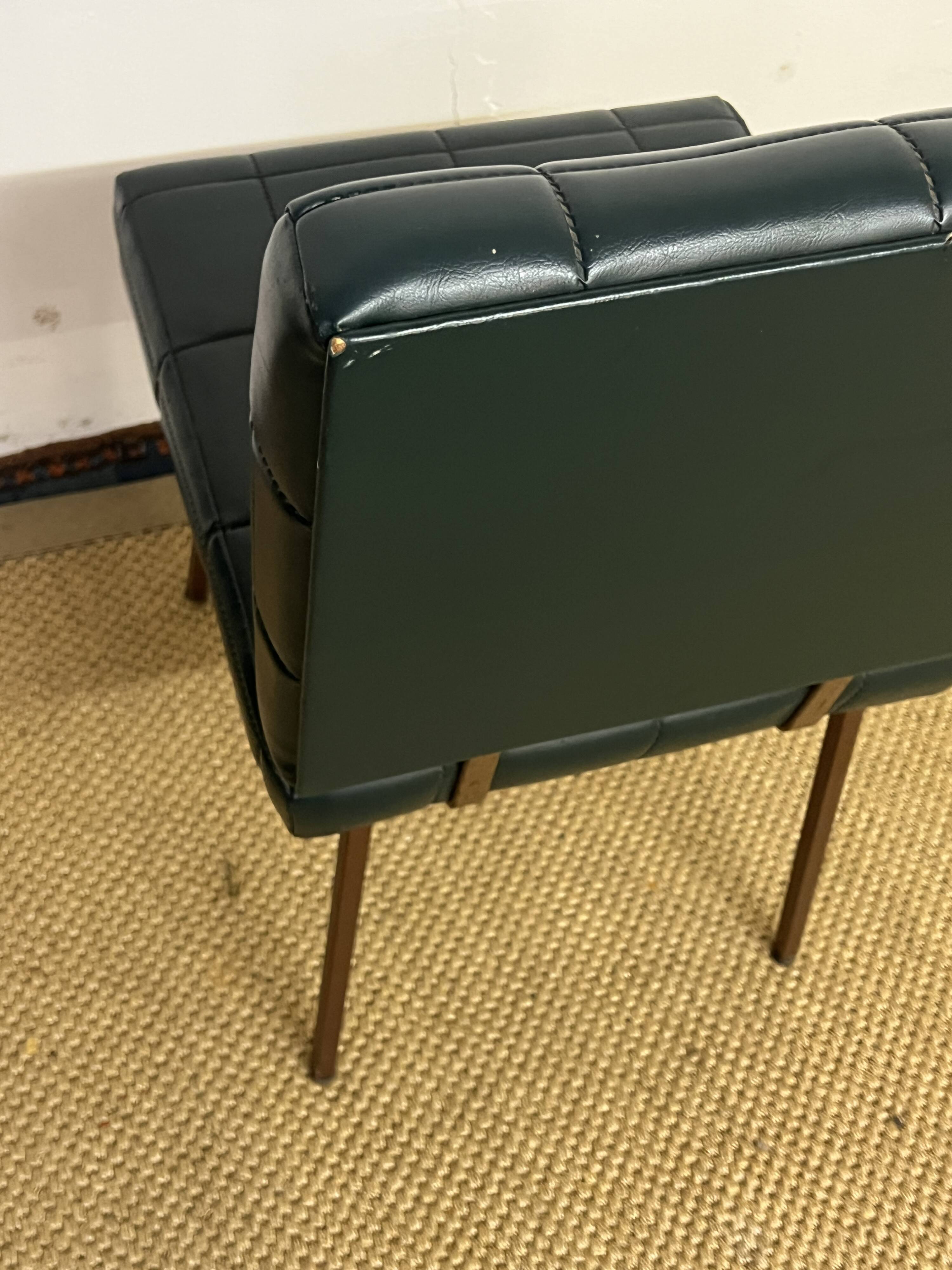 Green Skai chair, 1960s