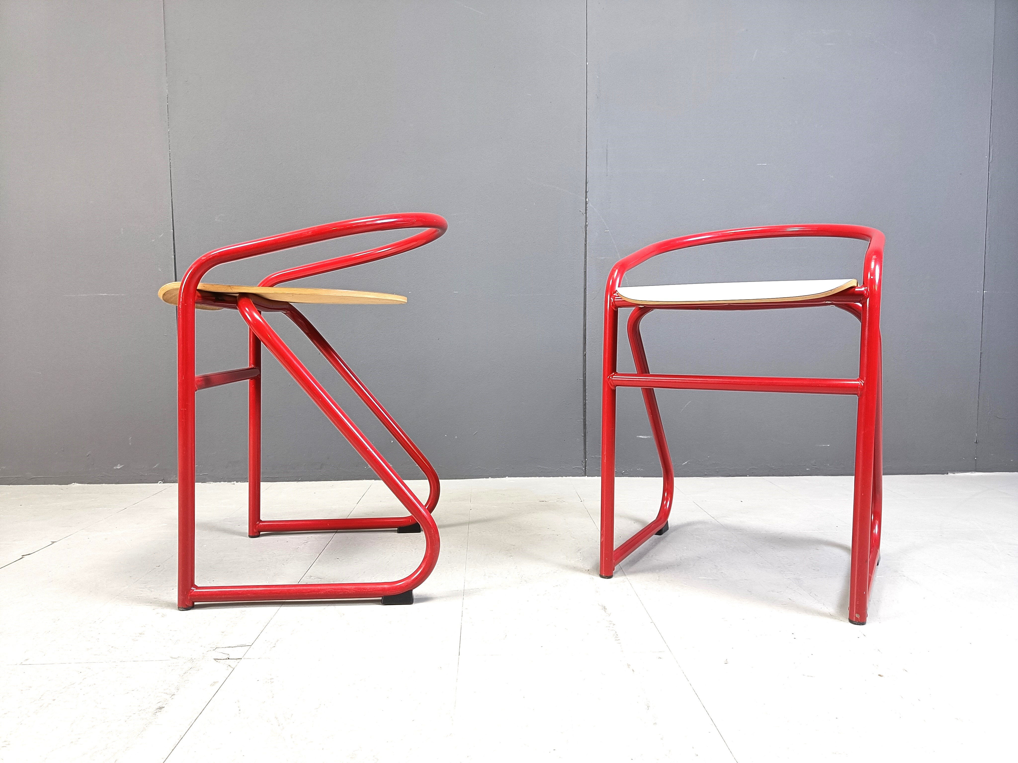 Postmodern stools by Samo, 1980s