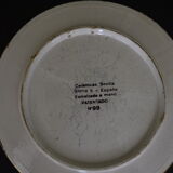 Patentado numbered plate