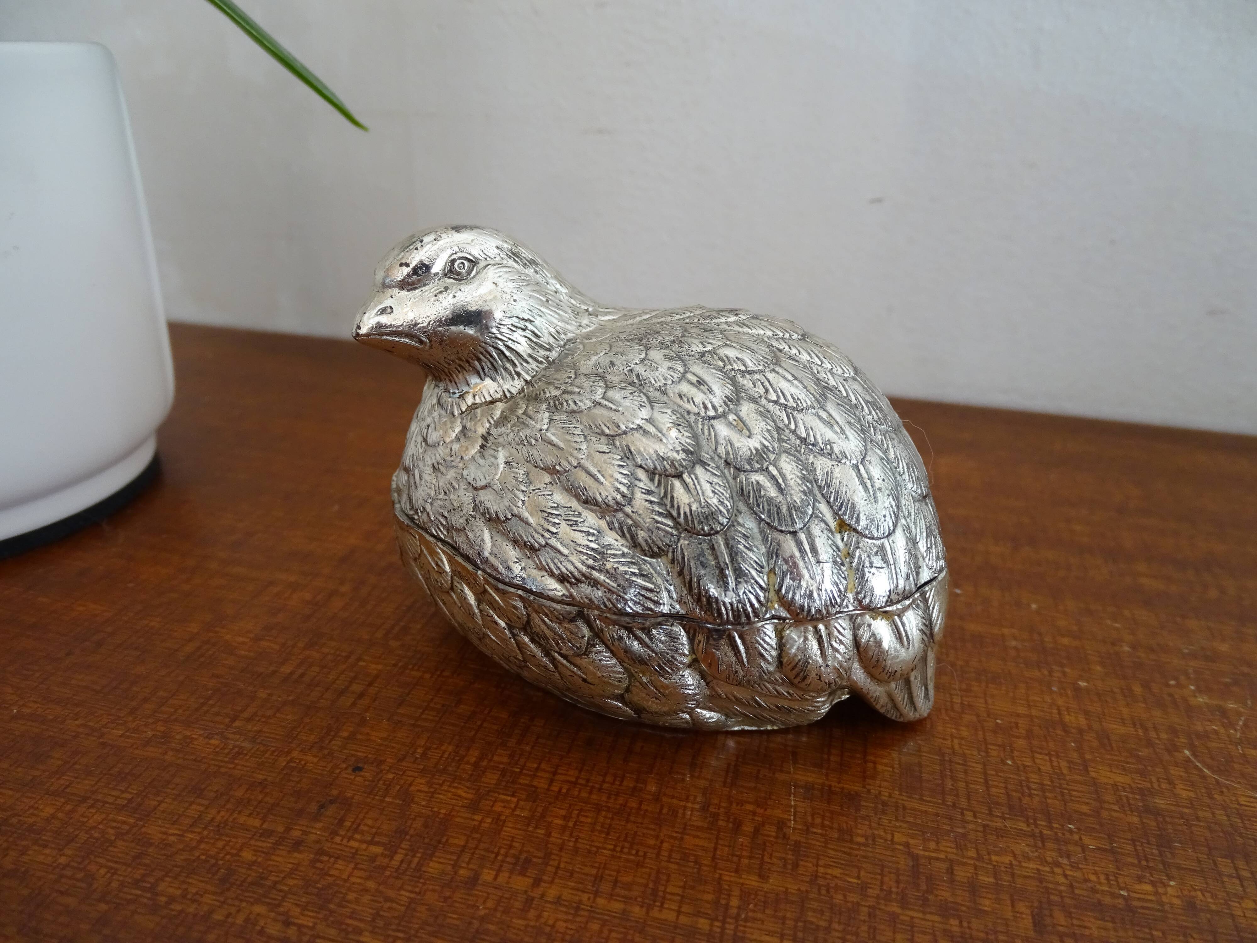 Lot of salerons hens style Mauro Manetti vintage