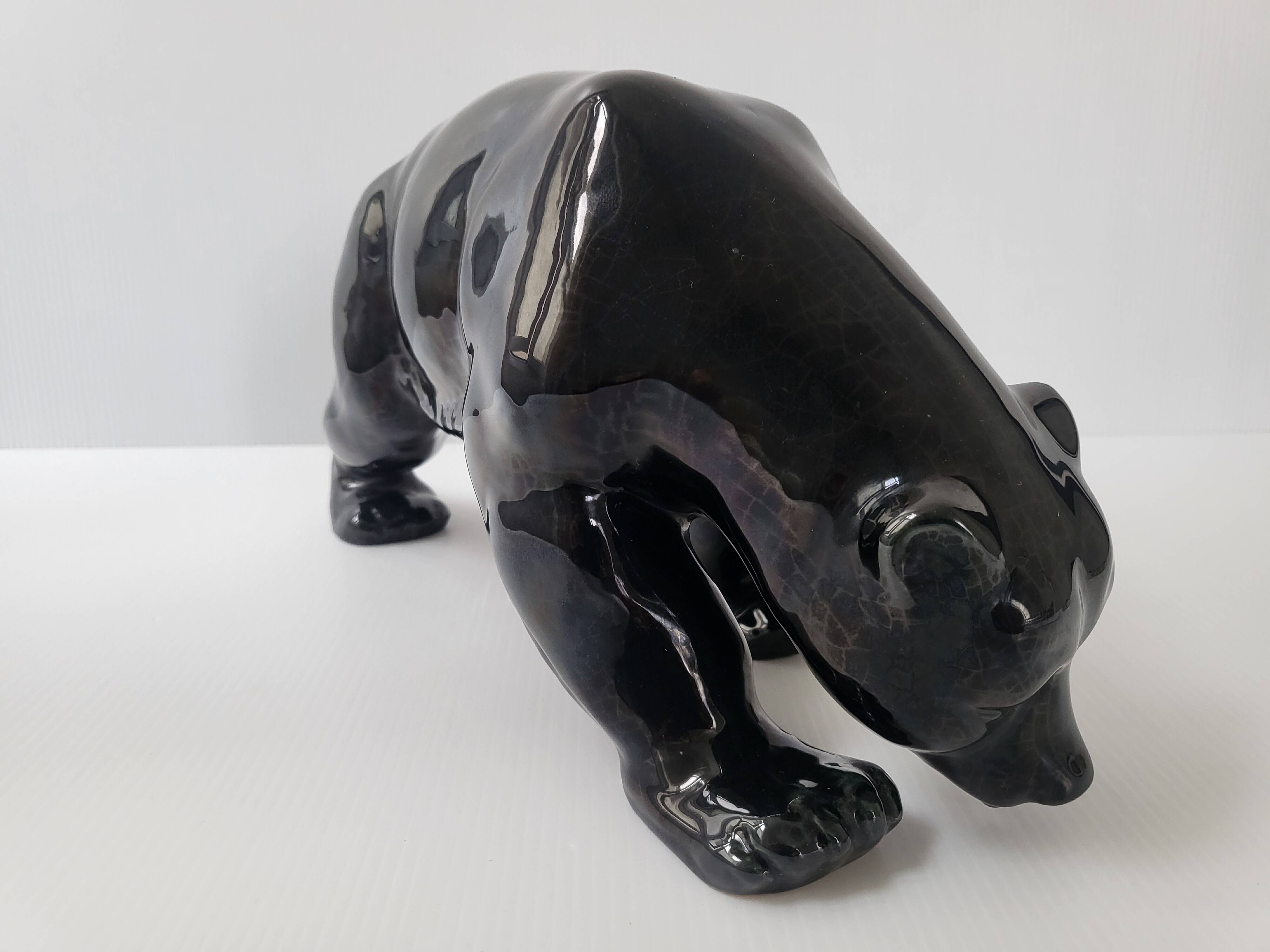 Vintage ceramic bear 1960