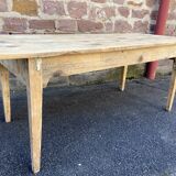 large farmhouse table Alsace 190cm fir 1900