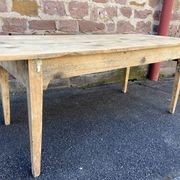 large farmhouse table Alsace 190cm fir 1900