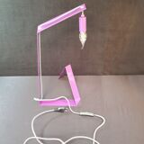 Lampe géométrique mauve