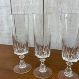 Crystal flutes of Arques