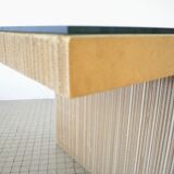 Vitra 'Easy edges' table by Frank Gehry 1972 vintage design