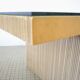 Table Vitra 'Easy edges'  par Frank Gehry 1972 design vintage
