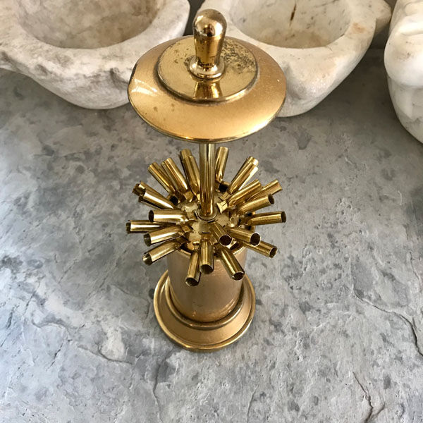 Vintage music box cigarette case