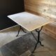 Table bistrot en marbre