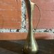 Vintage Gold Metal MCM Bud Soliflore Vase
