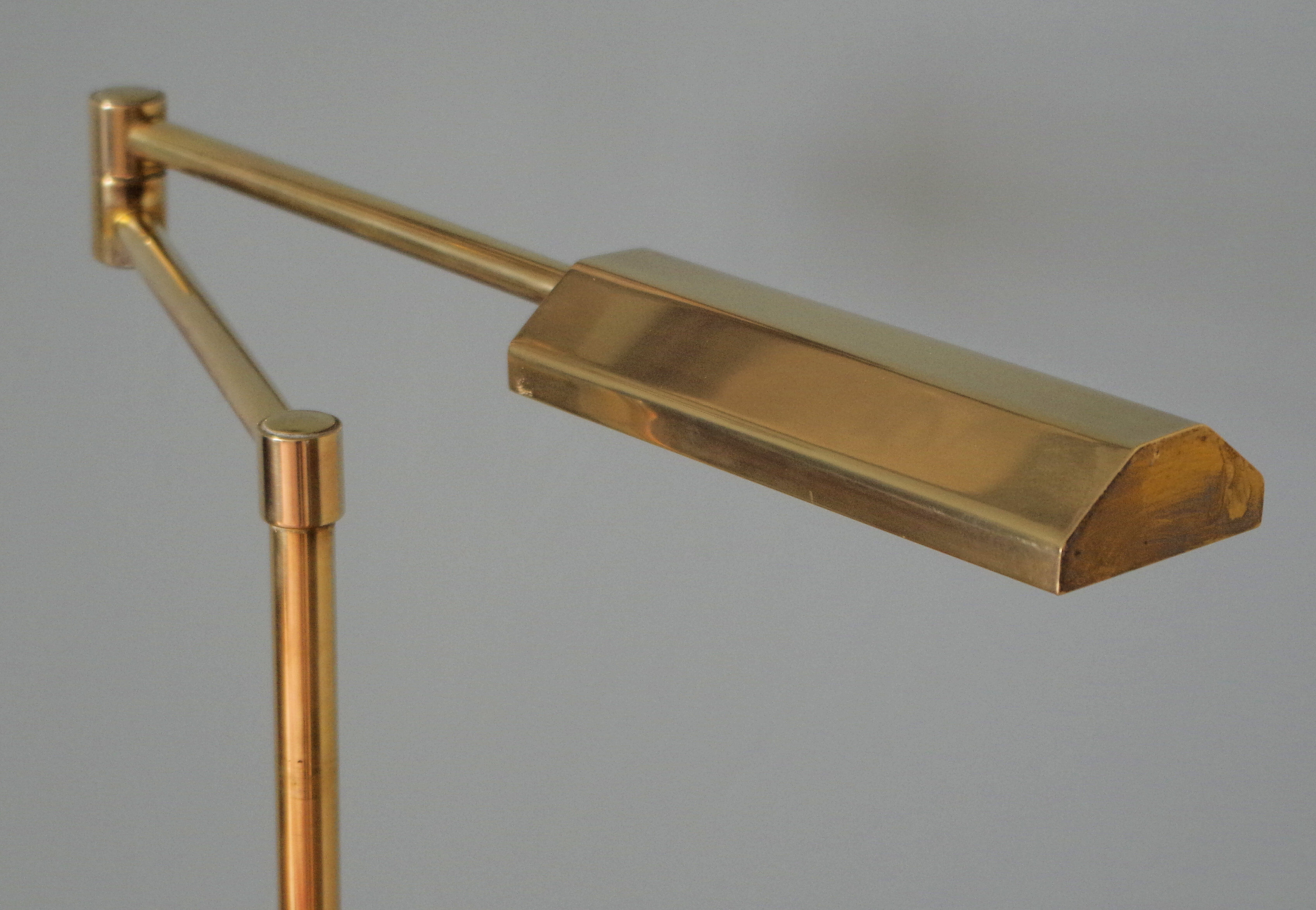 E-reader early 1970s brass