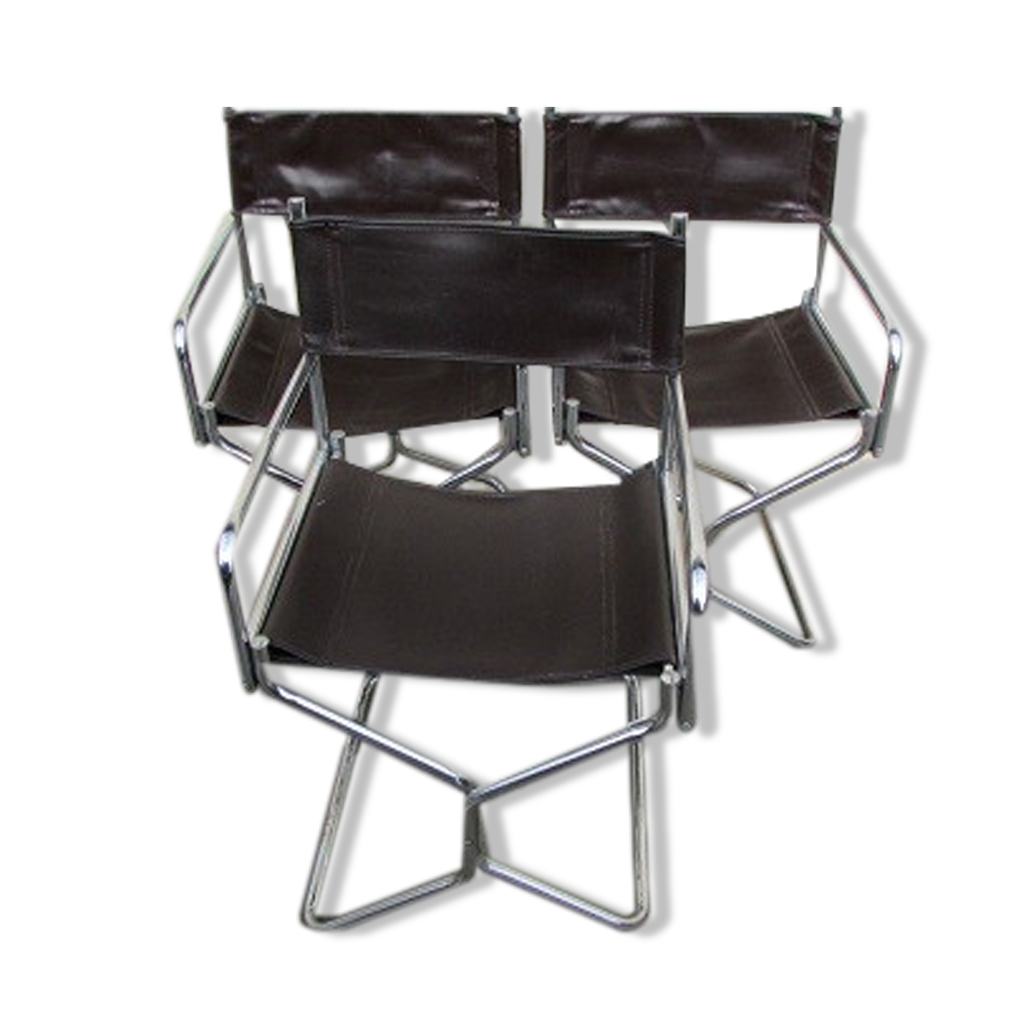 3 fauteuils des années 70 lafuma