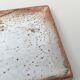 Empty pocket plate in Japanese stoneware.