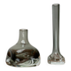 Vases en verre allemands du milieu du siècle de Gral, années 1960, ensemble de 2