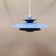 Hanging lamp from danish jeka, produced in the 80s, the model is called donau 3095-p.