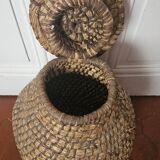 Vintage wicker basket