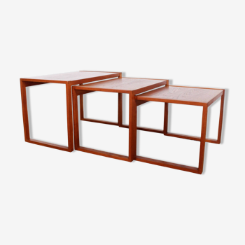 Tables gigognes Danoises vintage 1970