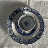 Butter dish and plate, Old Chelsea Furnivals