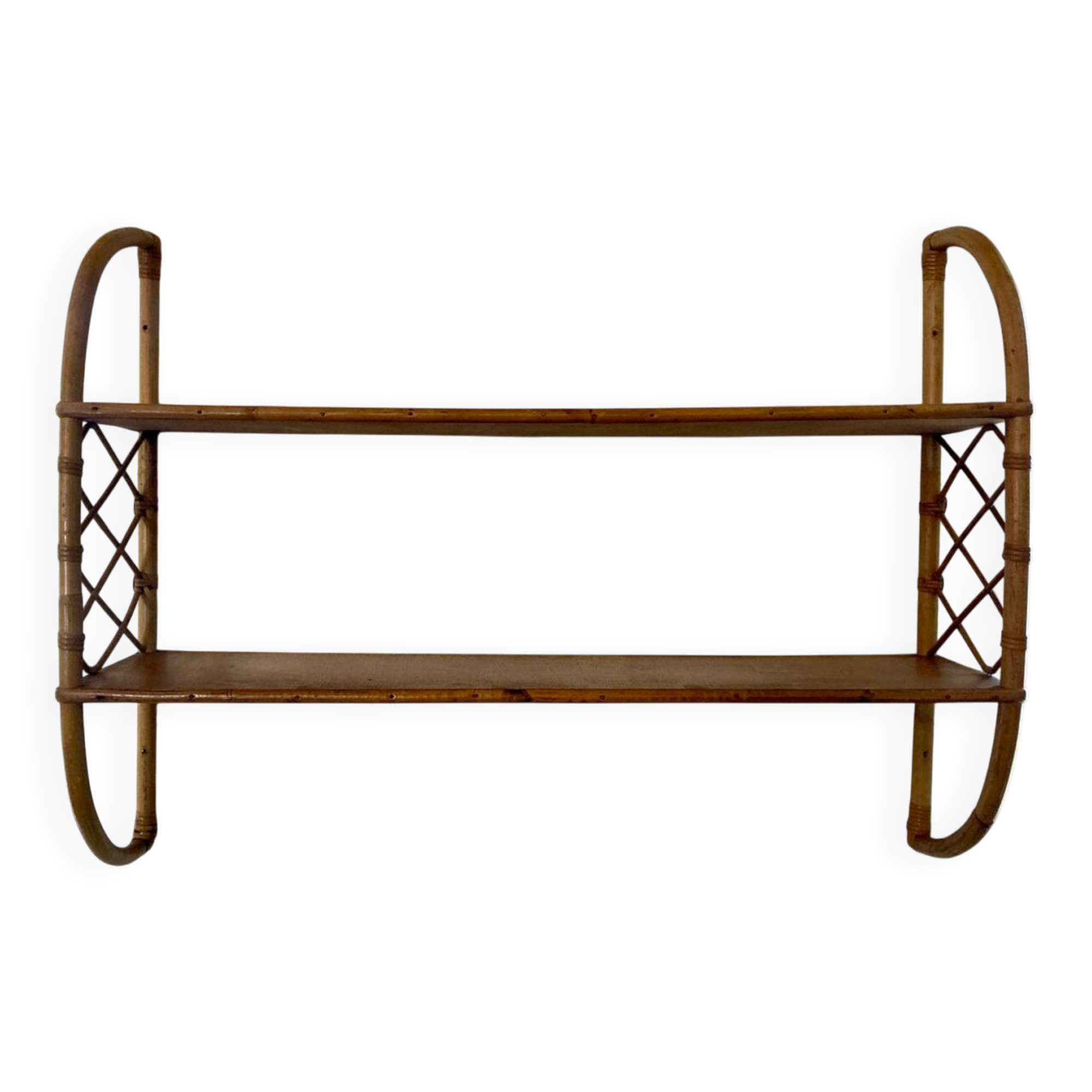 Grande étagère murale vintage des années 60-70