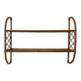 Large vintage wall shelf from the 60s-70s